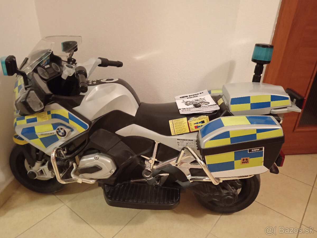 Detská elektrická motorka BMW R1200RT POLICE