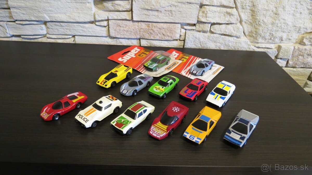 Matchbox Super GT - stará autíčka modely angličáky.