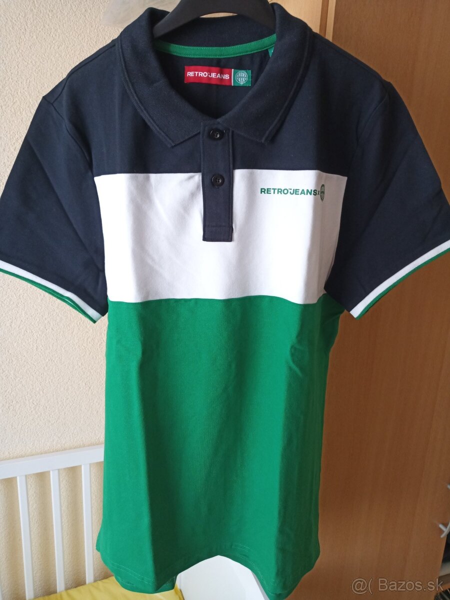 Pánska polokošeľa Retro Jeans x Ferencváros