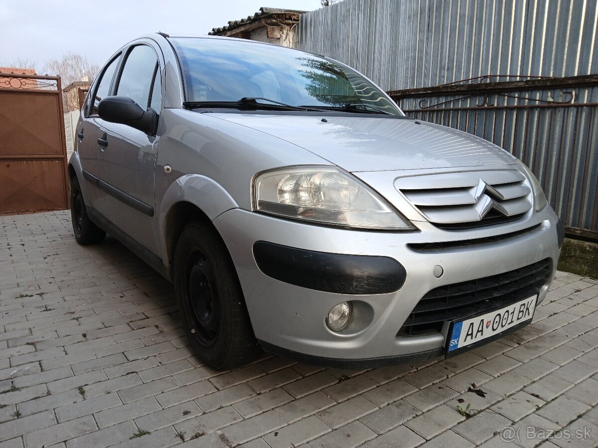 Predám Citroen C3 1.4 54kW benzín r.v.2006