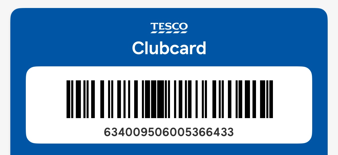 Club card, Tesco