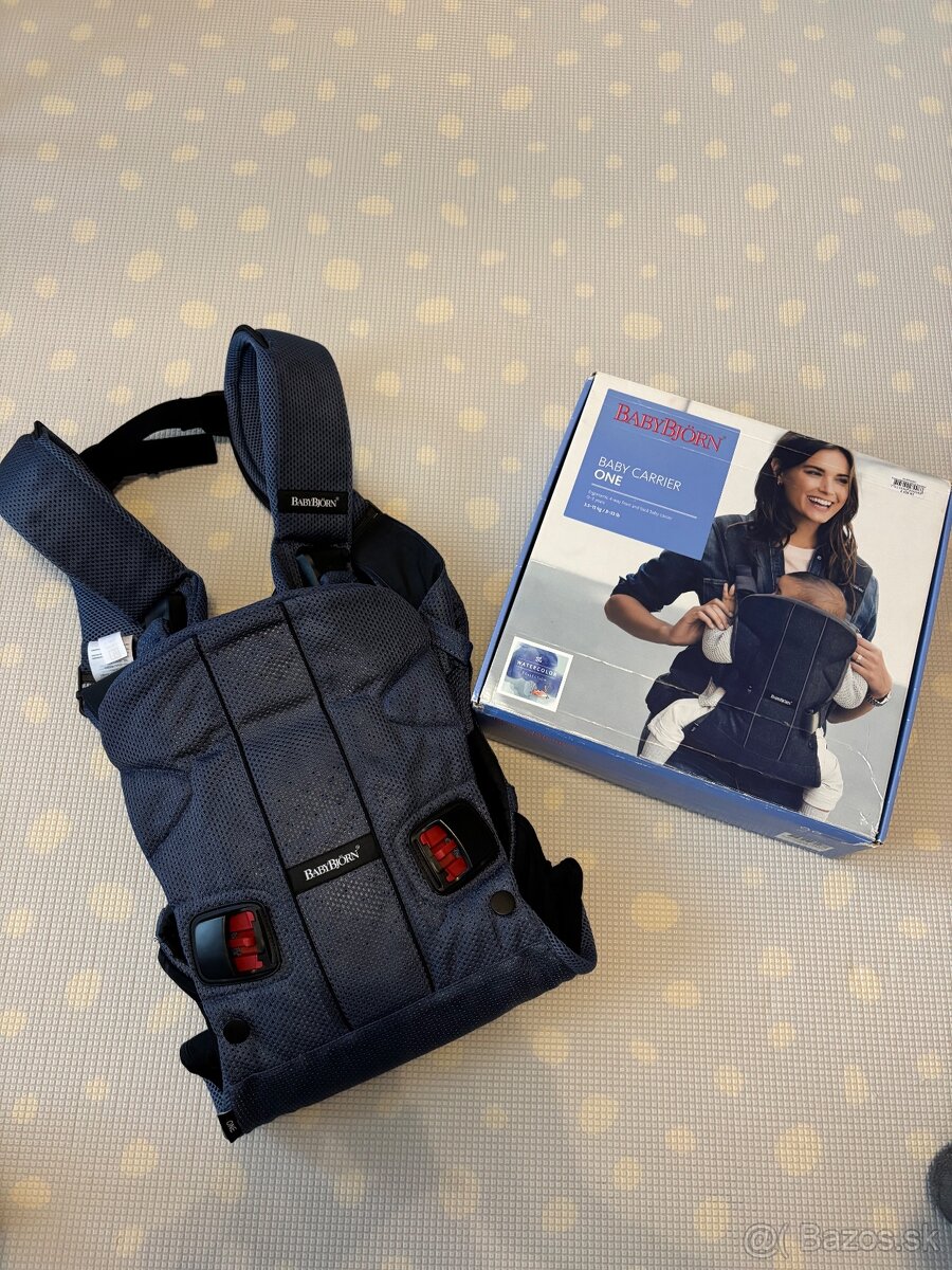 Babybjorn carrier one ergonomicky nosič - 3D mesh - blue