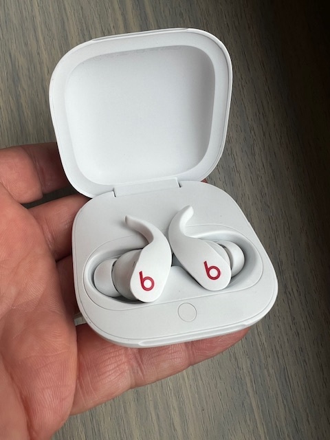 Apple BEATS FIT PRO Biele + stuple /SUPER CENA/