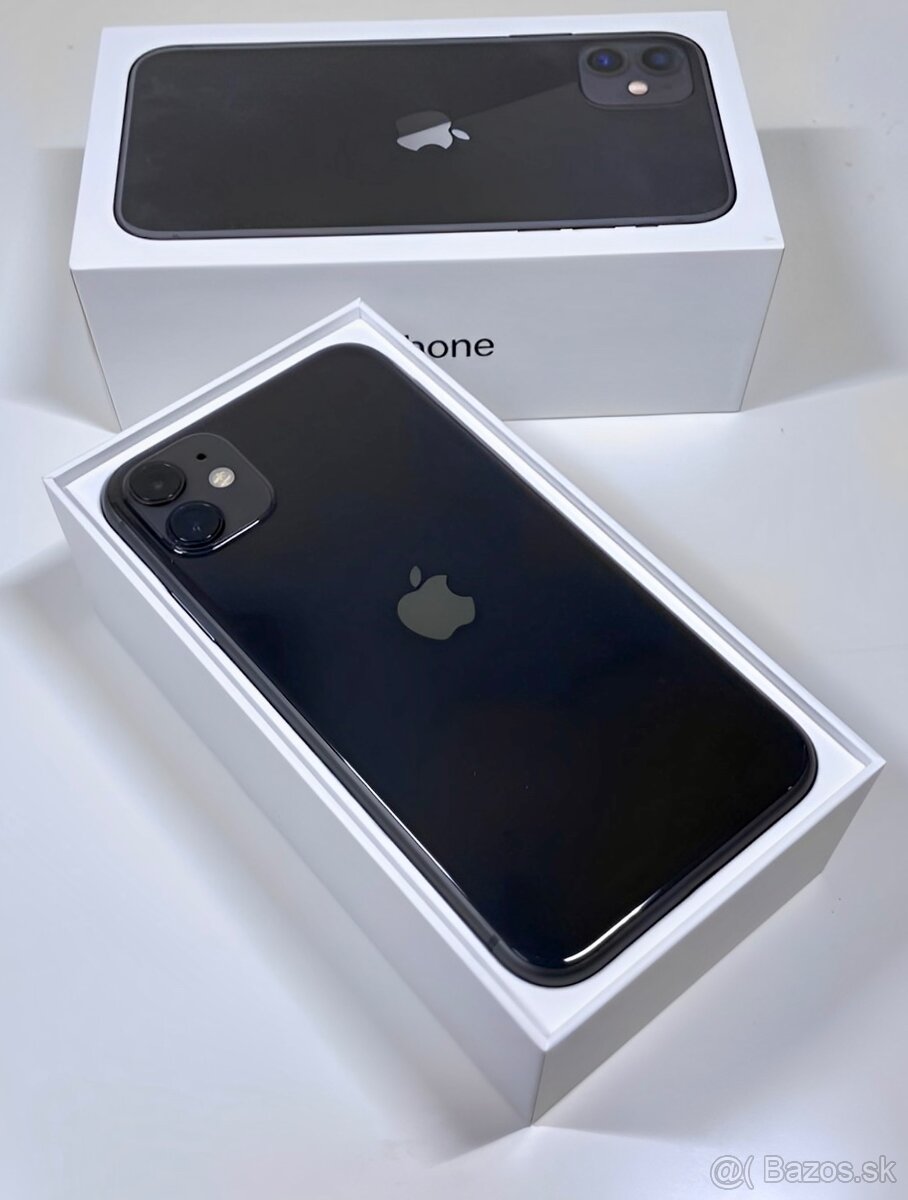 iPhone 11 Black BATERIE 100% TOP