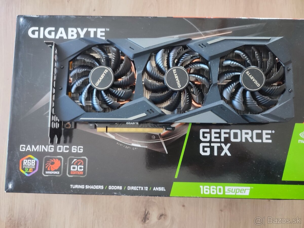 GIGABYTE GTX 1660 SUPER GAMING OC 6G