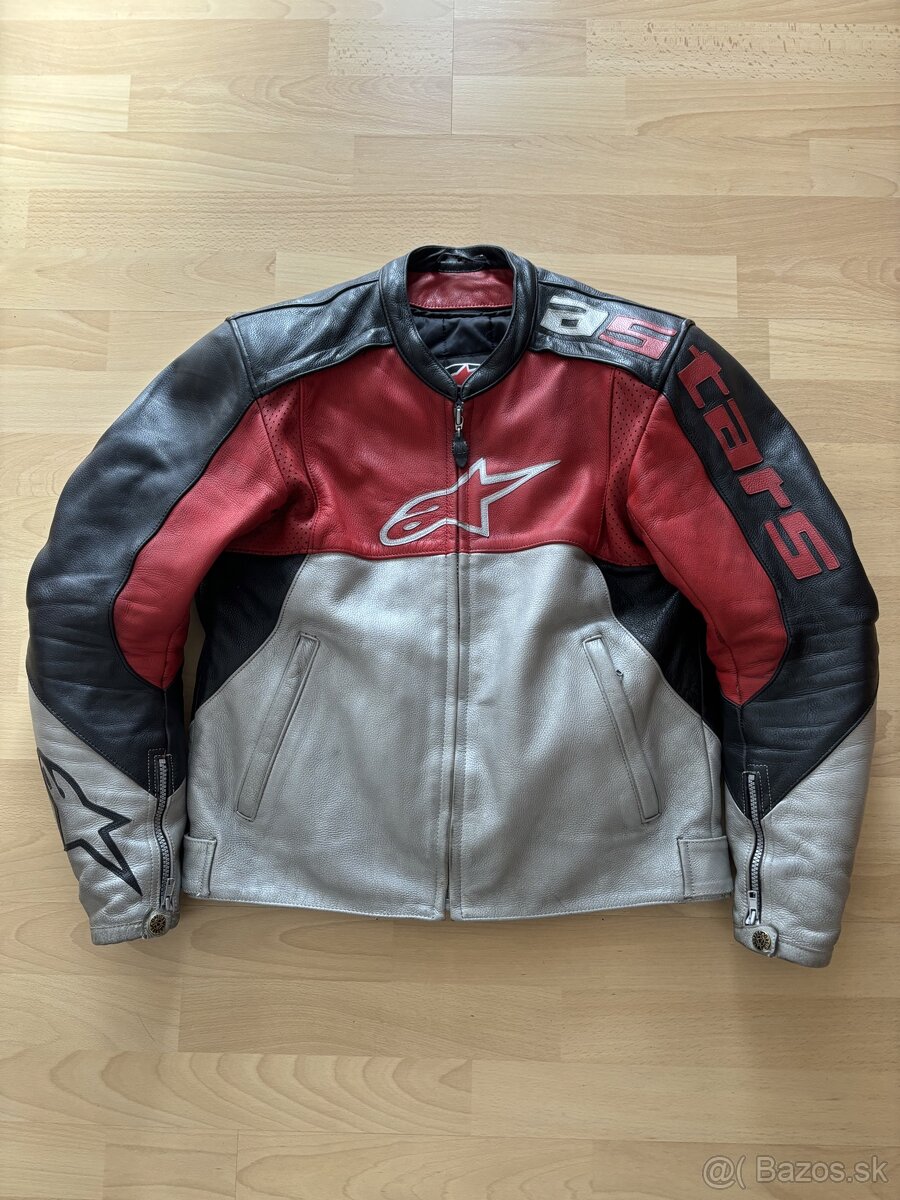 Kožená moto bunda Alpinestars 50