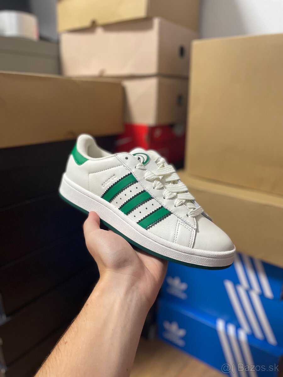 adidas Campus 00s Core White Green