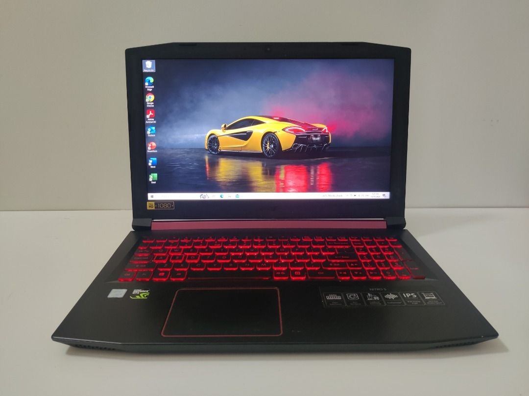 Acer Nitro 5: i5-8300H,16GB DDR4,512GB SSD + 1TB HDD, W10