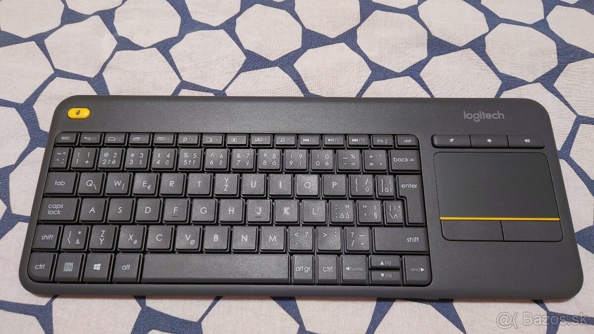 Nová bezdrôtová klávesnica Logitech K400 Plus