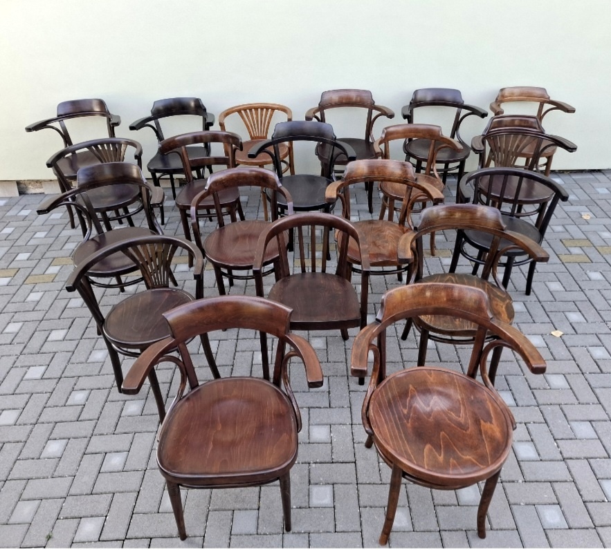 Křesla TON, THONET, MUNDUS, KOHN - po renovaci