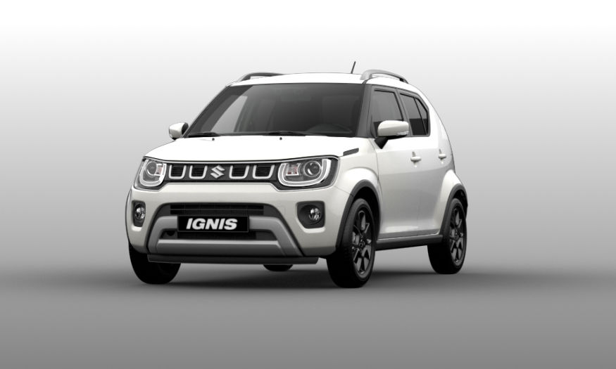 Ignis 1,2 GL+ 2WD Hybrid Pure White met.