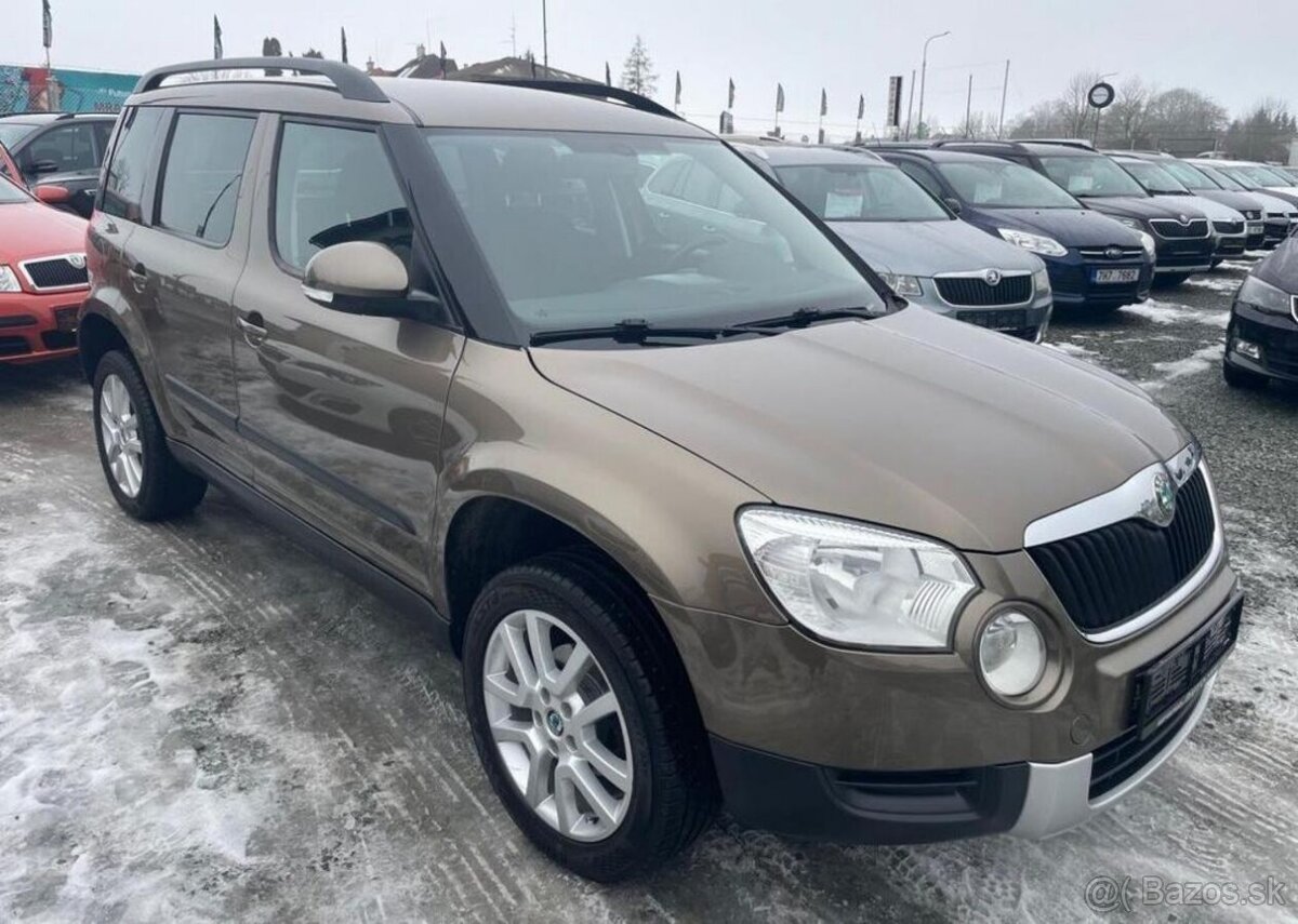 Škoda Yeti 1.4 TSI DIGIKLIMA TEMPOMAT benzín manuál 90 kw