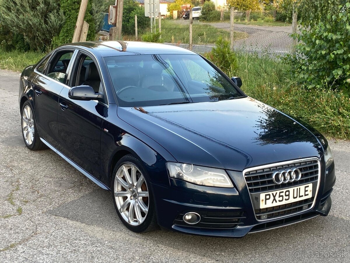 Dovoz gb Audi A4.2.0TDI S-Linne