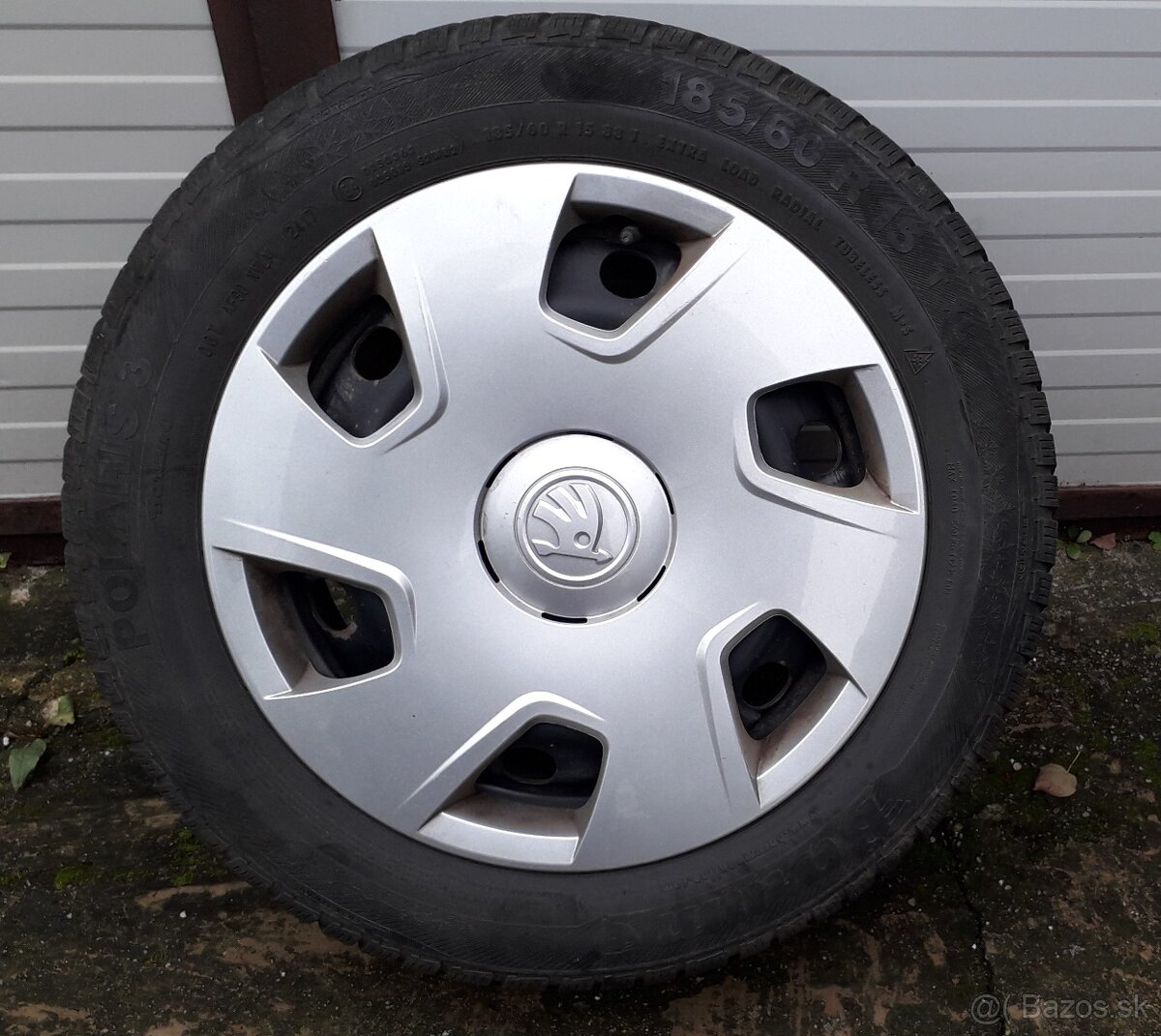 Škoda Rapid, Fabia - 5x100 zimné komplety - 185/60 R15