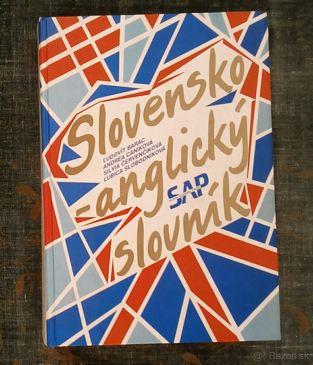 Slovensko – anglický slovník na predaj