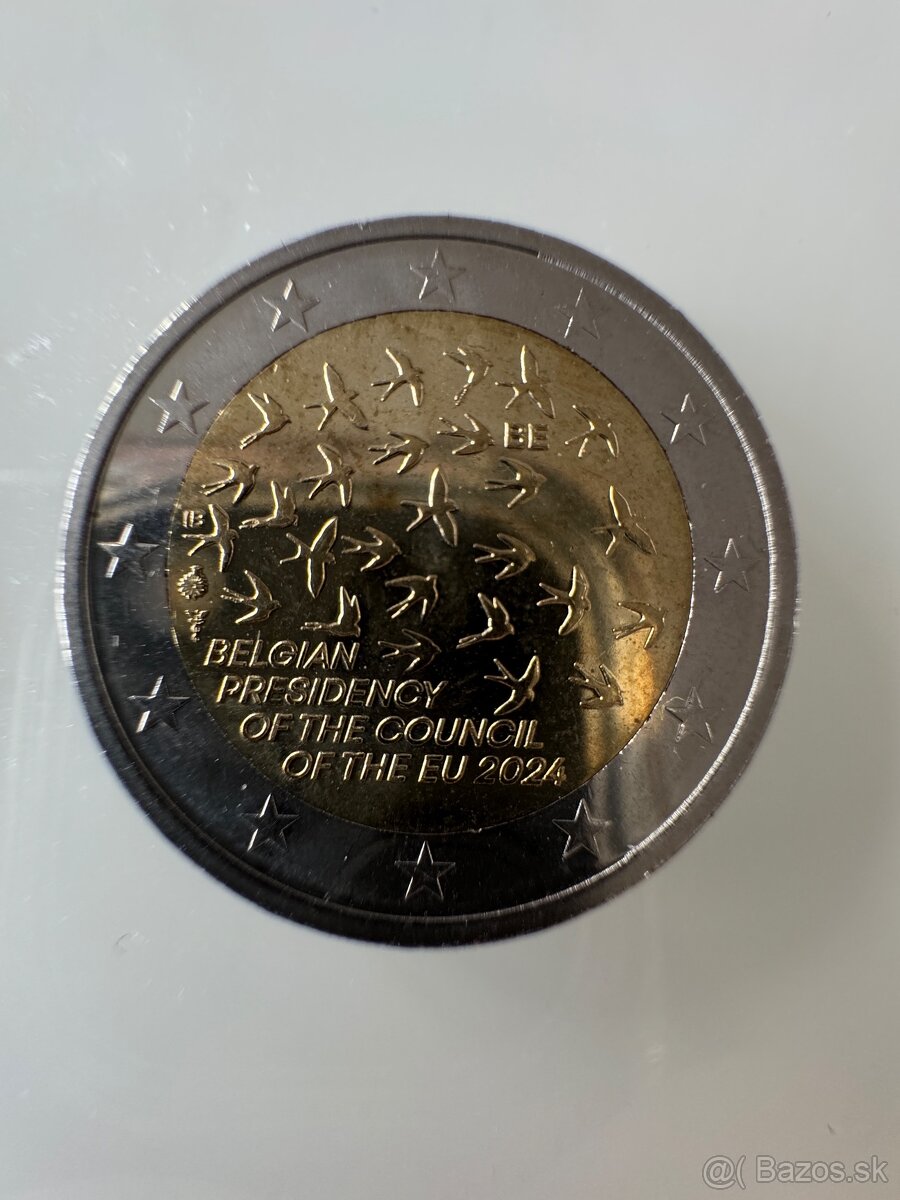 2 EURO Belgicko 2024