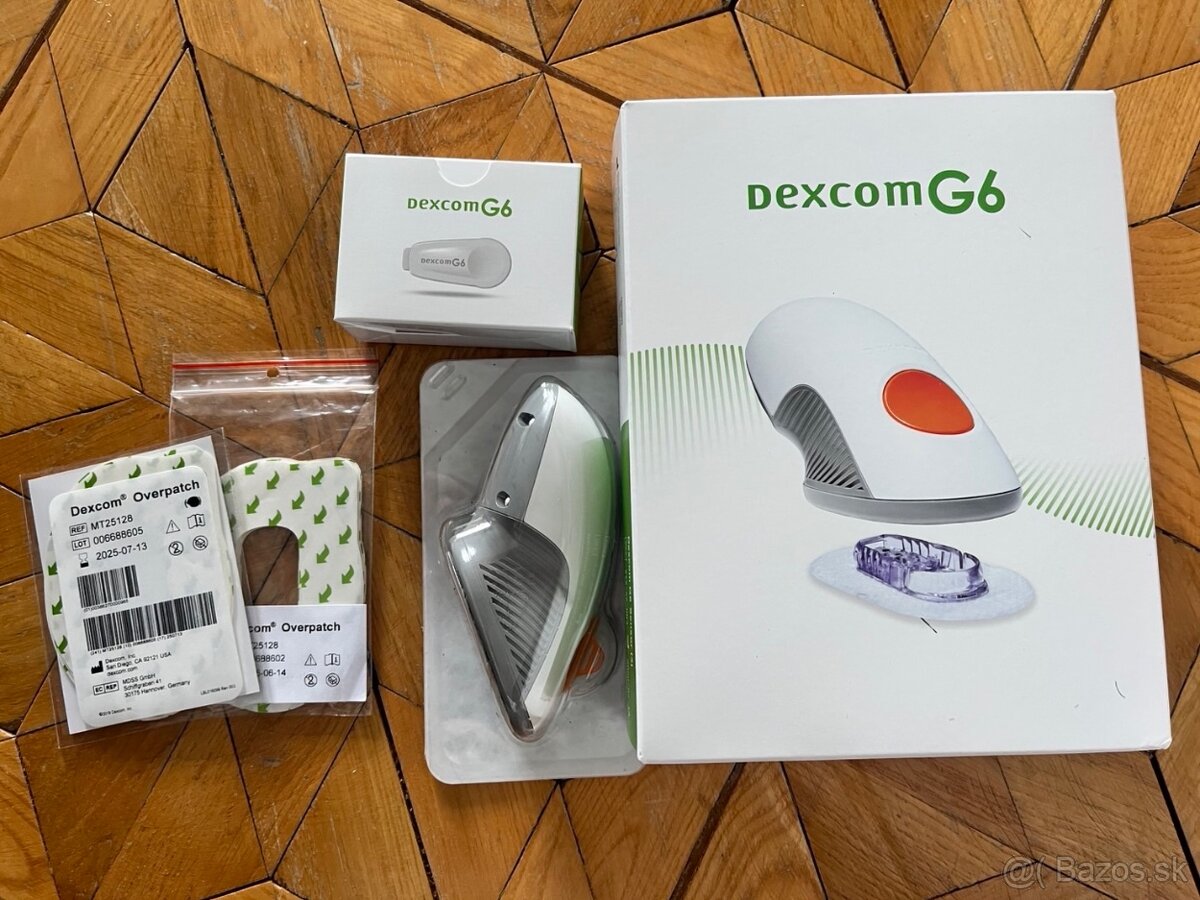 Dexcom G6 - senzor a vysielač