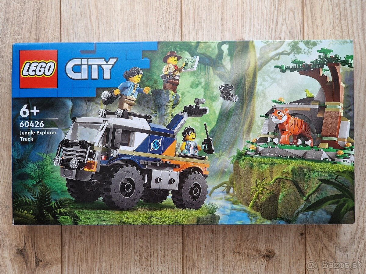 Lego City 60426 Terénne vozidlo na prieskum džungle