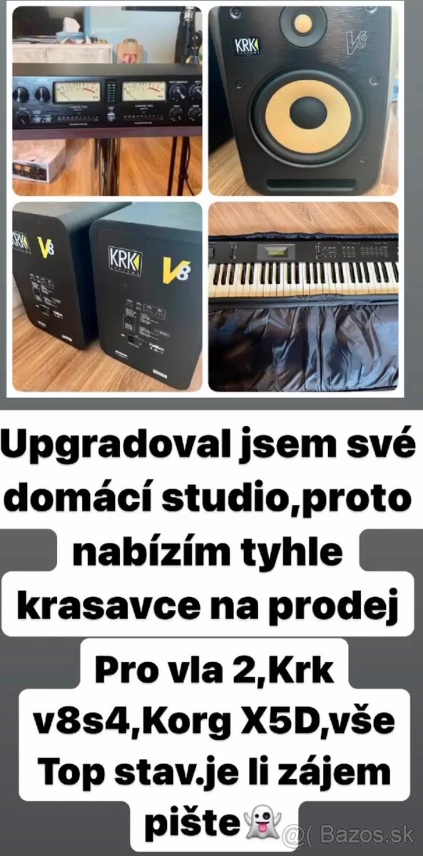 Nabízím ze svého domácího studia viz foto