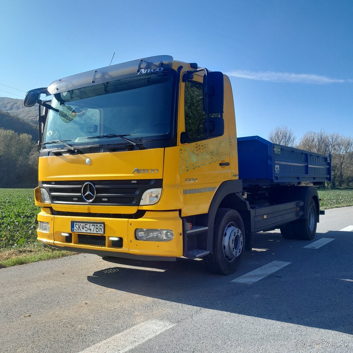 Predám Mercedes - Benz Atego 1324, hákový nosič