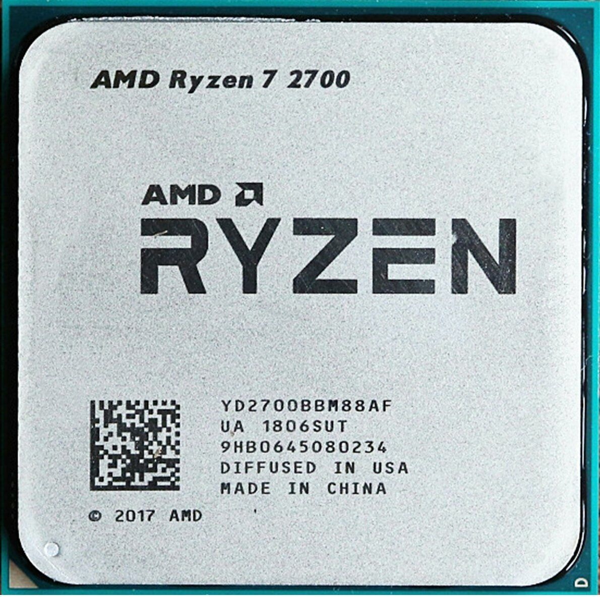 CPU AMD Ryzen 7 2700 socket AM4 bez chladiča