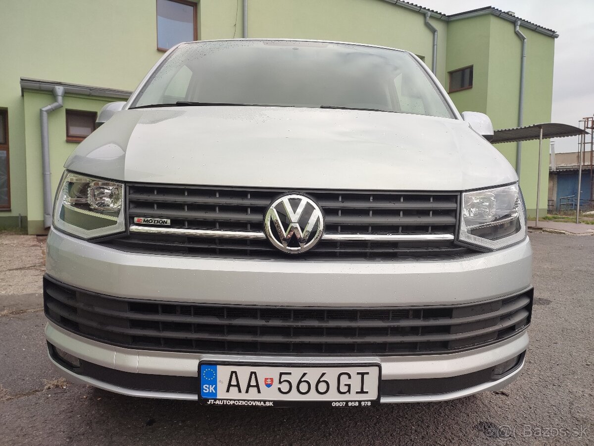 Prenájom Volkswagen Transporter T6 4x4 Long 9-miestne