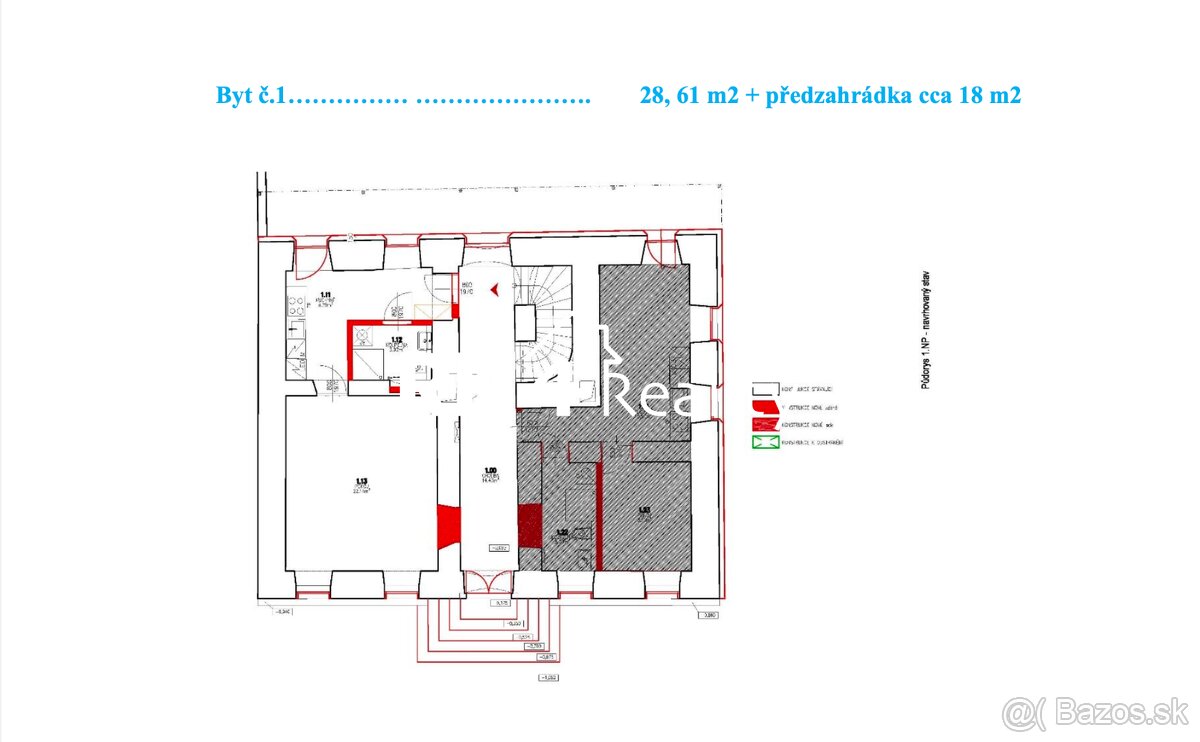 RK4 REALITY - NA PREDAJ - PROJEKT - 6 bytových jednotiek