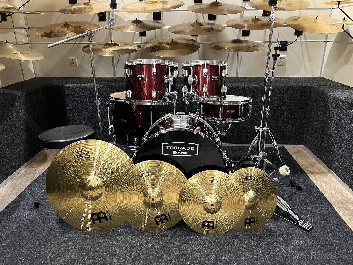 MAPEX TORNADO 20,10,12,14,14 + CINELY