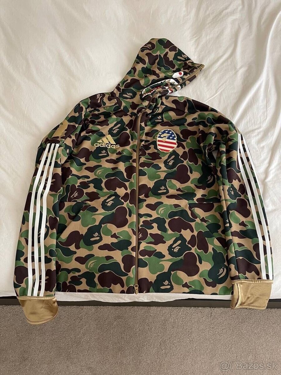 Bape x Adidas SB Shark Hoodie