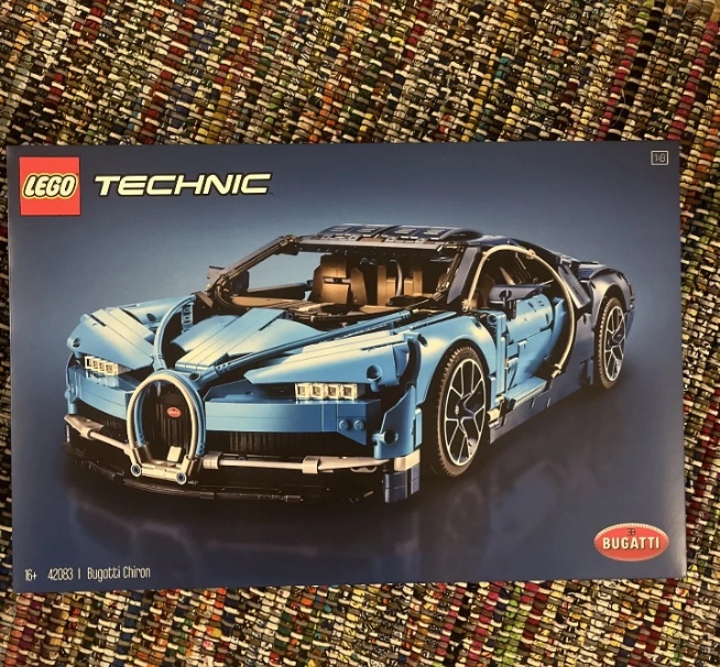 Nové LEGO Technic 42083 Bugatti Chiron