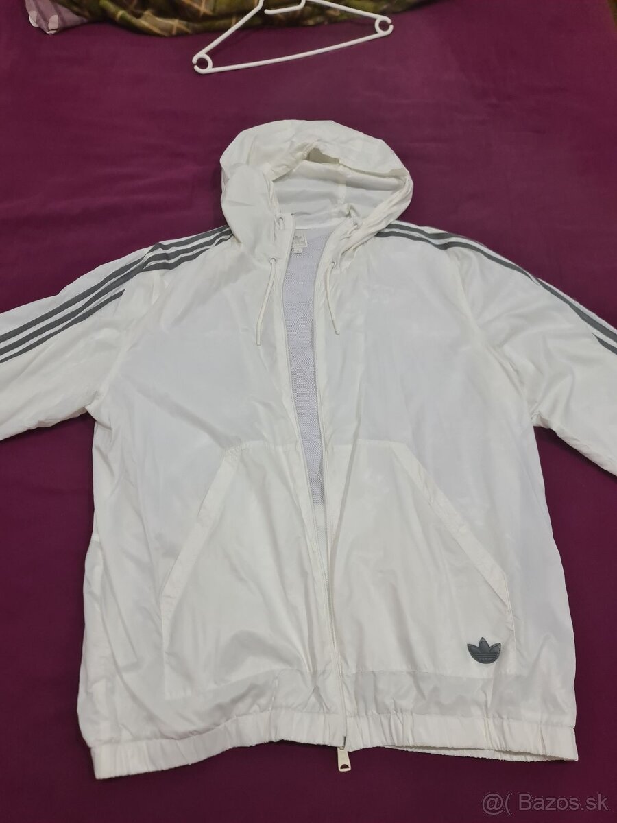 Adidas retro krasna bunda tensia,mikina, kapucna XL