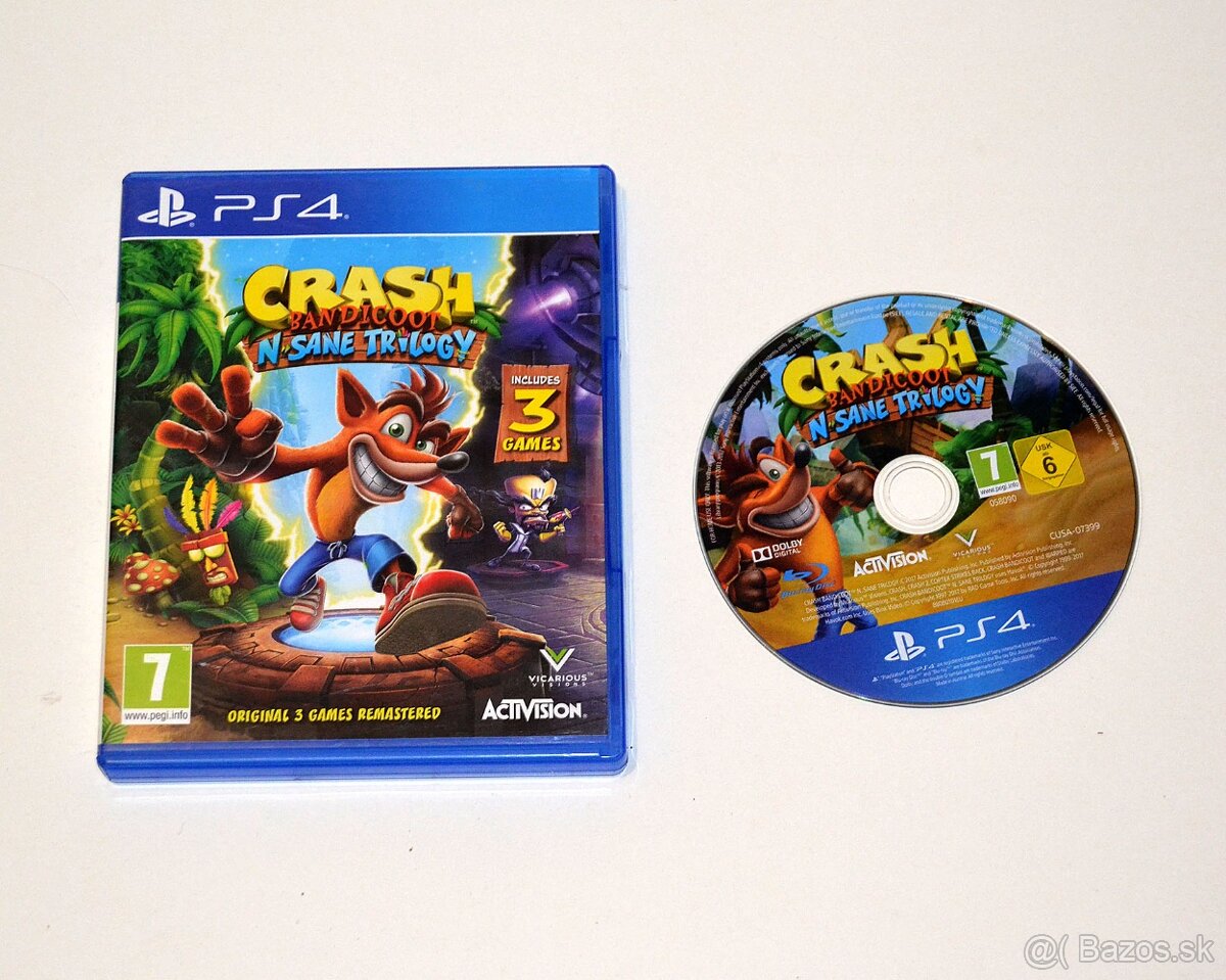 Crash Bandicoot N-Sane Trilogy pre Playstation 4