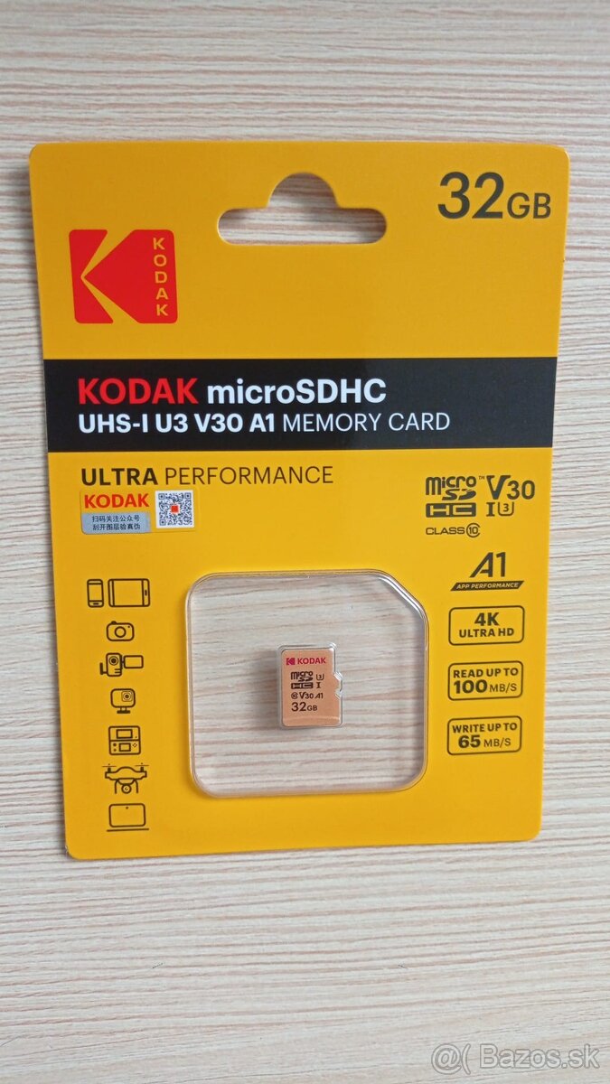 KODAK Micro SDHC karta 32GB