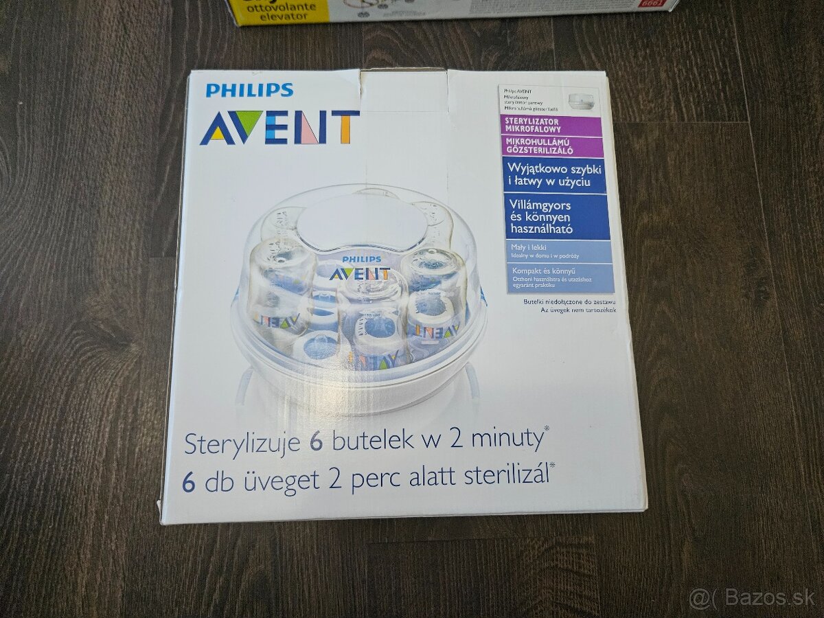 Parný sterilizátor Philips AVENT do mikrovlnnej rúry