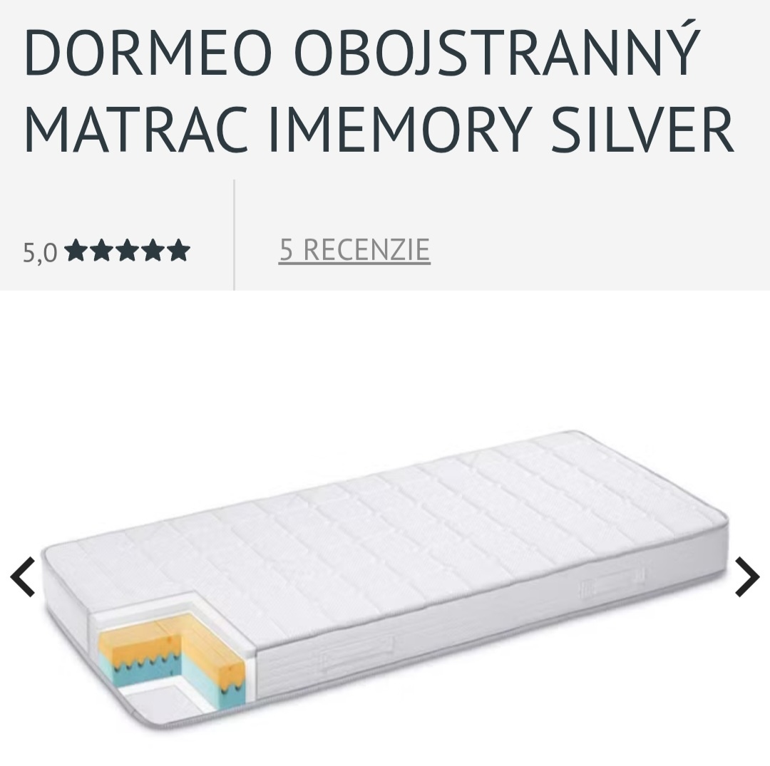 Dormeo matrac