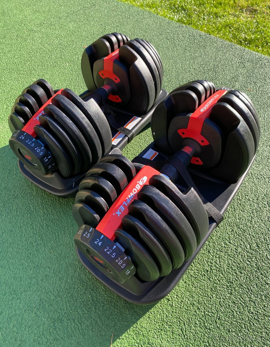 BOWFLEX 552 - jednorucky 24kg (nove, zabalene)