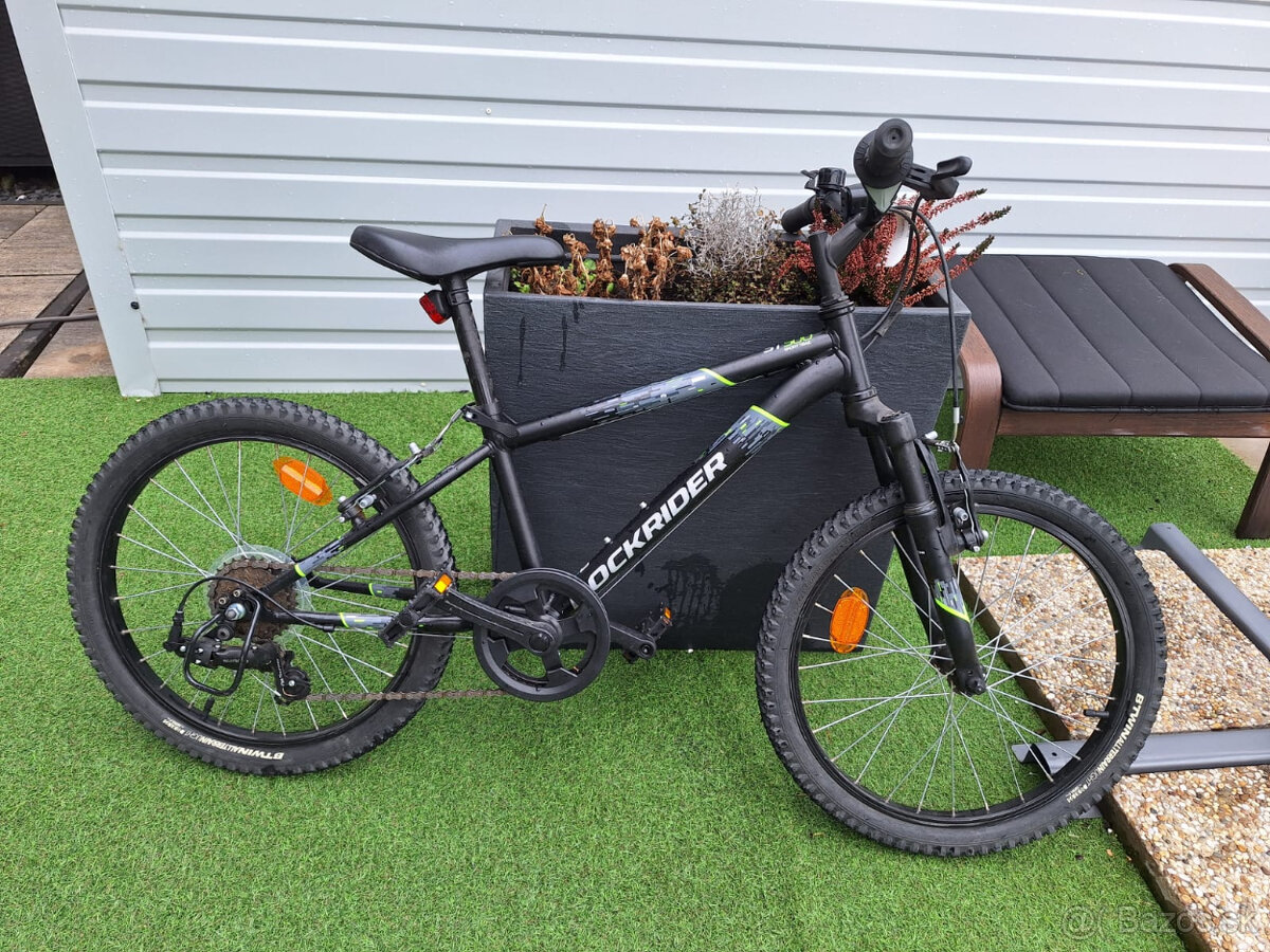 Detský 20" horský bicykel rockrider st 500 6-9 rokov