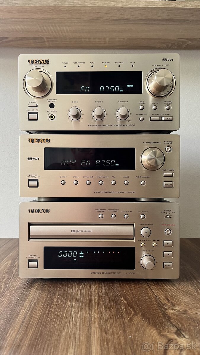 TEAC tuner T-H300, TEAC Tape Deck R-H300,TEAC AG-H300