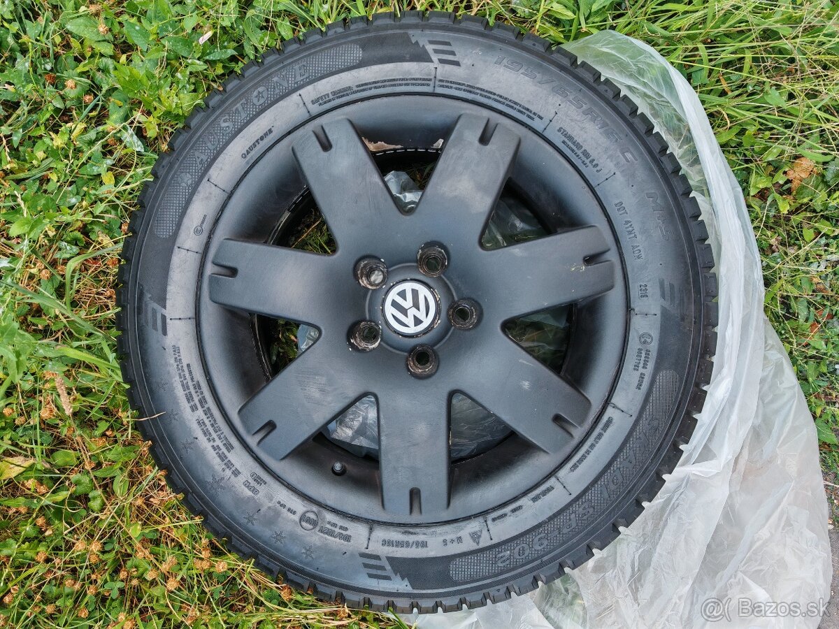 Predám zimné gumy 195/65 R16 C na elektrónoch na VW