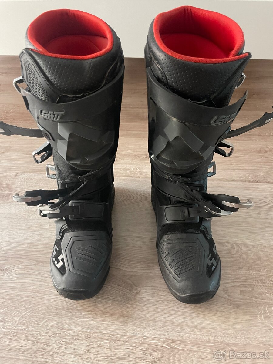 Leatt 5.5 flexlock mx Boots black