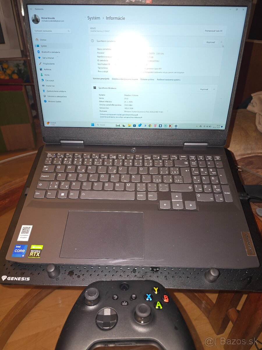 Lenovo Ideapad Gaming 3 IAH7