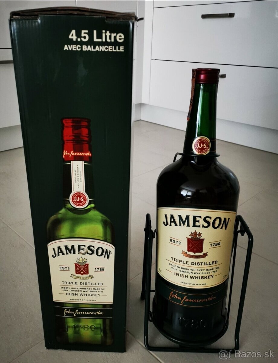 Jameson 4.5l litra so stojanom