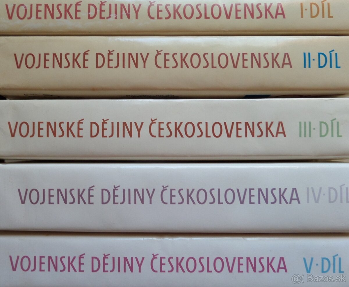 Vojenské dějiny Československa - 5 dielov