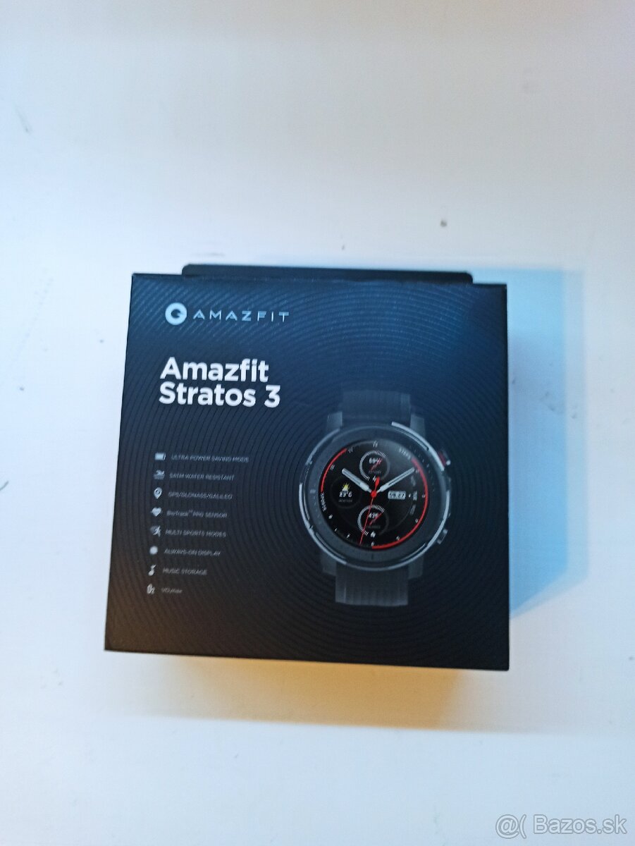 Predám hodinky Amazfit Stratos 3 Nosené