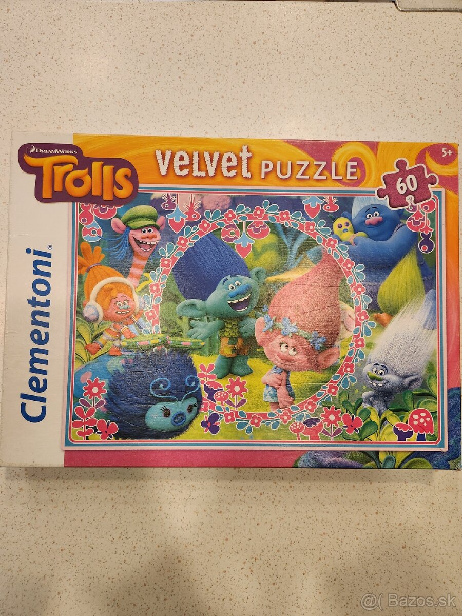 Puzzle Trolls velvet