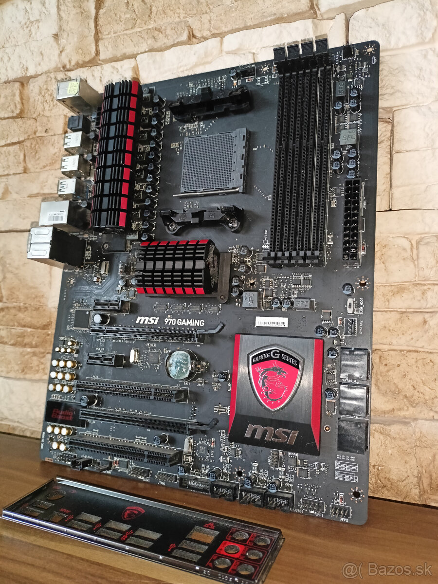 Herná doska MSI 970 GAMING - AMD 970, socket AM3+