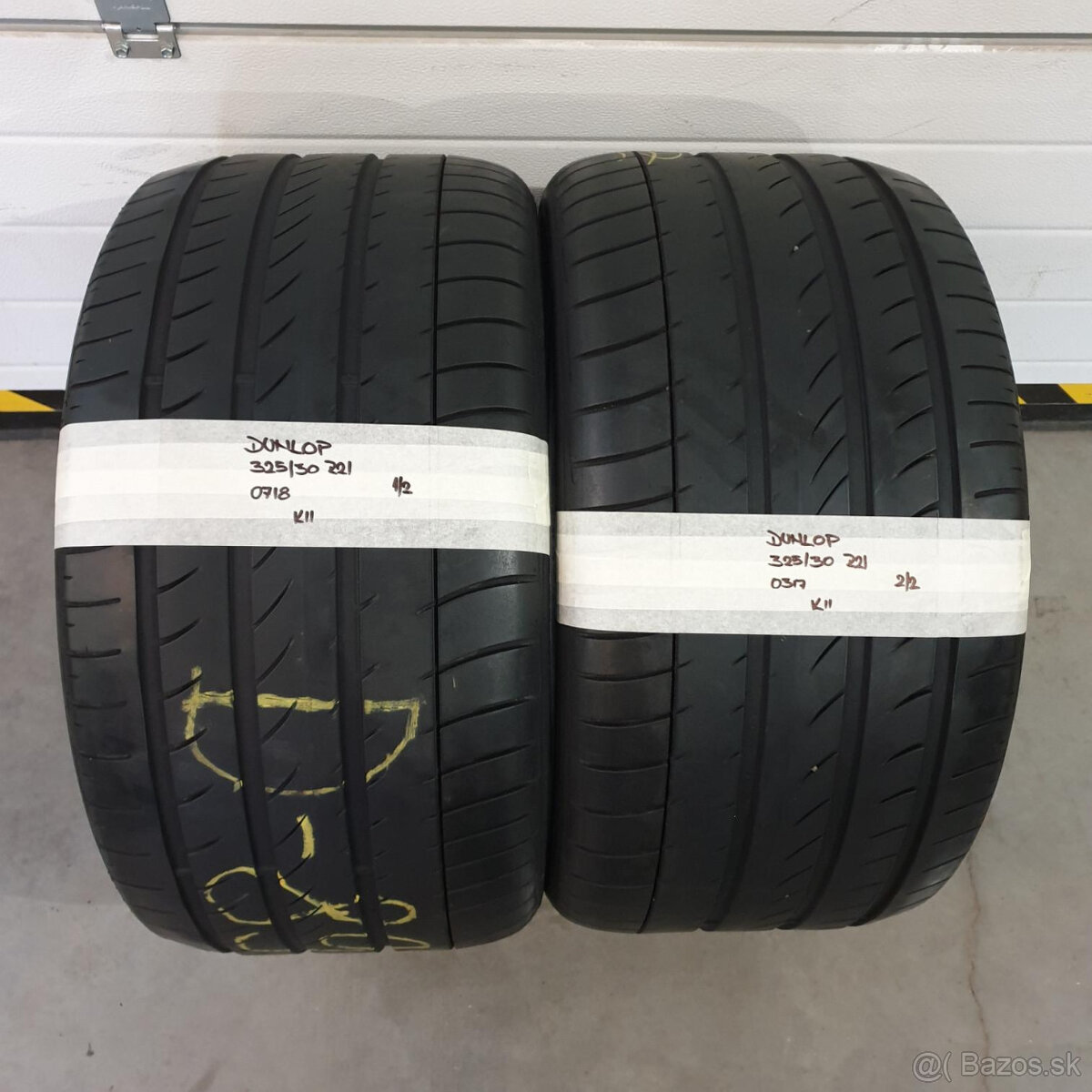 Letné pneumatiky 325/30 R21 DUNLOP DOT0718