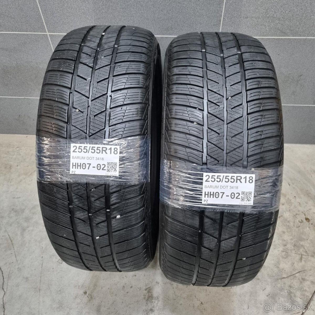 Zimné pneumatiky 255/55 R18 BARUM DOT3418