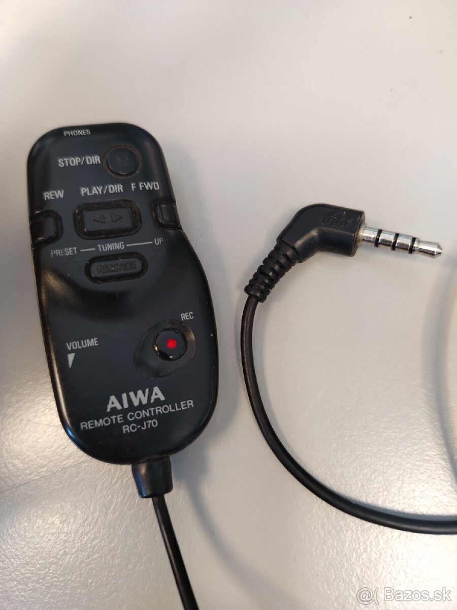 Aiwa RC-J70 diaľkové ovládanie walkman