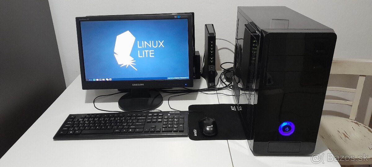 Počítač PC - Linux Lite - starý, ale dobrý :) Internetový p